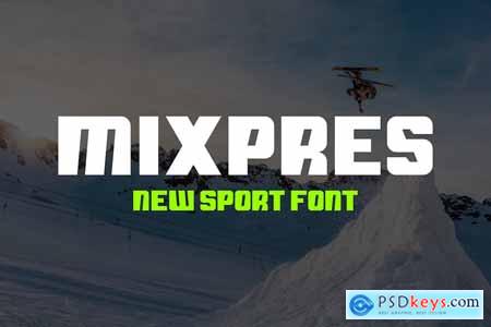 Mixpres - Sport Font