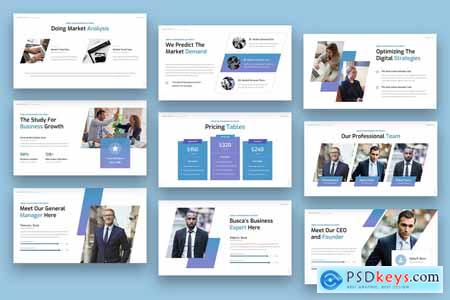 Busca - Business Case Study Powerpoint