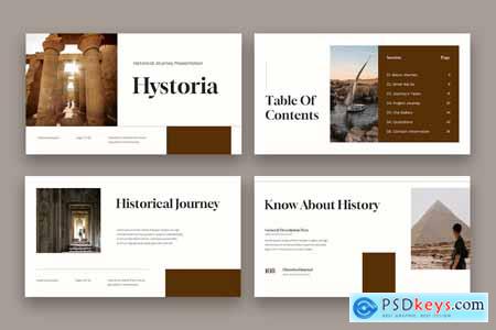 Hystoria - Historical Journey Powerpoint