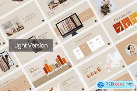 Borcelle Fashion PowerPoint Template