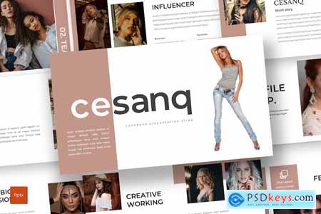 Cesanq - Lookbook Powerpoint Template