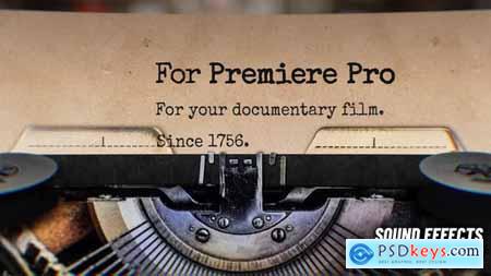 TypeWriter Realistic Titles for Premiere Pro 43534189