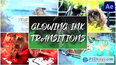 Glowing Ink Transitions for After Effects 44503032