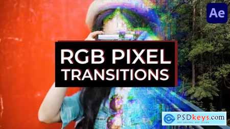 RGB Pixel Transitions for After Effects 44452835