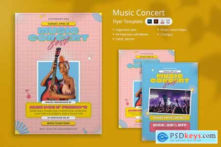 Ridam - Music Concert Flyer