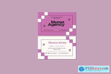 Munuz Agency Business Card