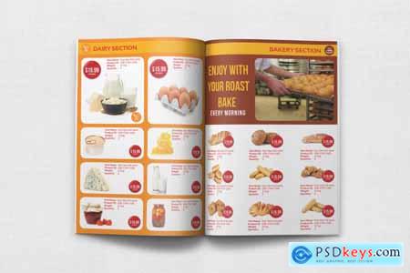 Supermarket Catalog Brochure Template Vol.4