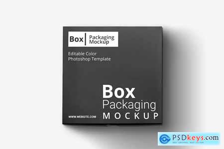 Box Packaging Mockup