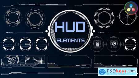 HUD Elements for DaVinci Resolve 44197285