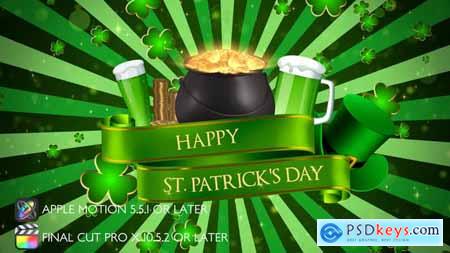 St Patrick's Day Greetings - Apple Motion 44287860