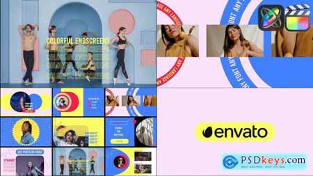 Colorful Endscreens for FCPX 44143156
