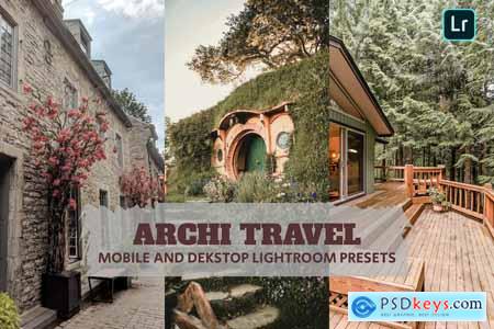 Archi Travel Lightroom Presets Dekstop and Mobile