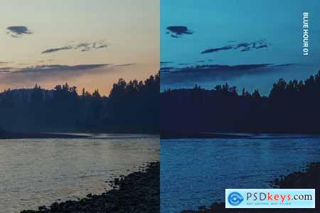20 Moody Blues Lightroom Presets and LUTs
