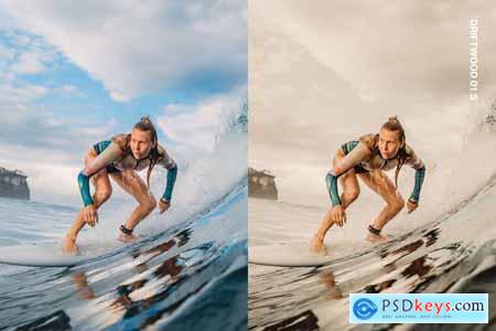 20 Surf and Sun Lightroom Presets and LUTs