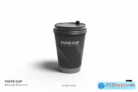 Paper Cup Product Mockup