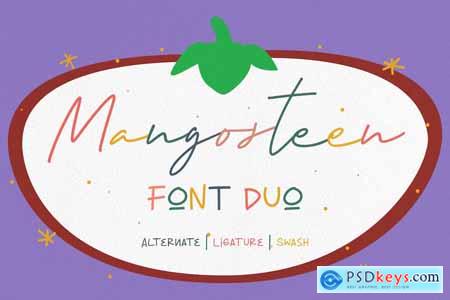 Mangosteen Font Duo