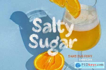 Salty Sugar - Sans SVG Font