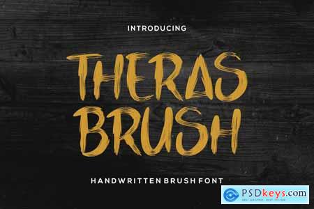 Theras Brush Fonts