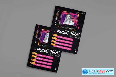 Music Tour Flyer