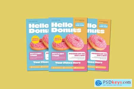 Donuts Promotions Flyers