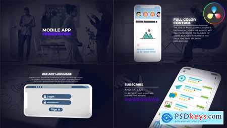 Mobile App Presentation for DaVinci Resolve 44142755