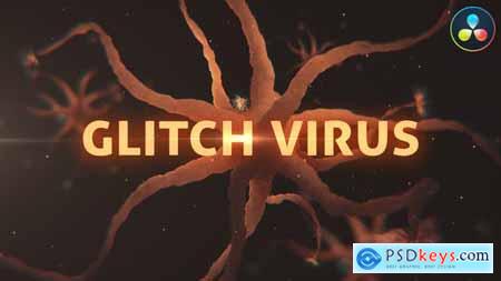 Glitch Virus Intro for DaVinci Resolve 44174510
