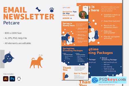 Petcare - Email Newletter
