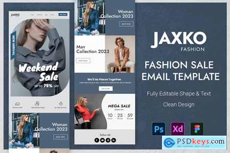 Fashion Shop Email Newsletter Template