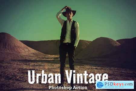 Urban Vintage - Photoshop Action