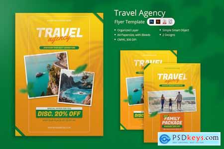 Tralin - Travel Agency Flyer