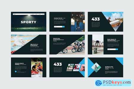 Sporty - PowerPoint Template