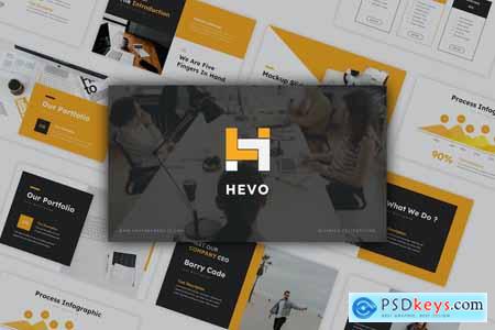 Hevo - Business PowerPoint Template