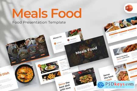 Meals Food Culinary PowerPoint Template