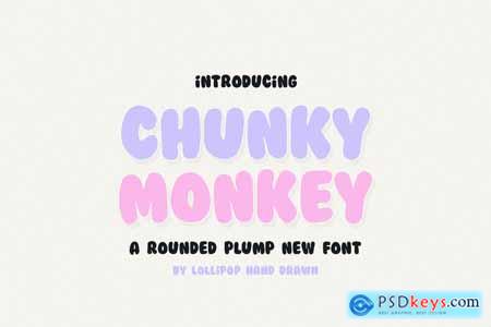 Chunky Monkey Font