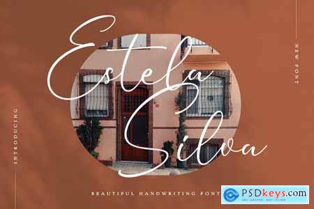 Estela Silva - Handwriting Font