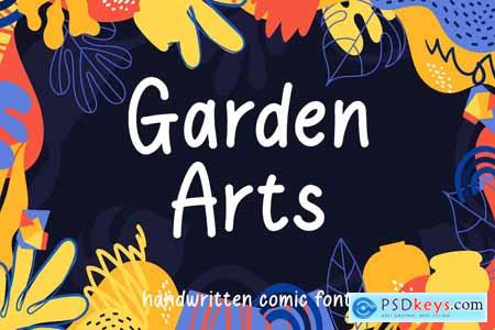 Garden Arts - Handwritten Comic Font