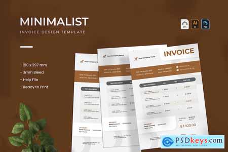 Minimalist - Invoice