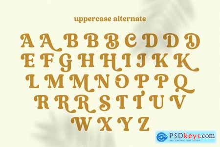 Degalena - A Modern Vintage Serif
