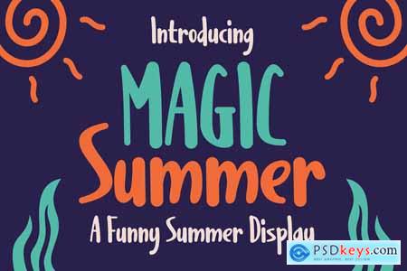 MAGIC Summer - A Funny Summer Display