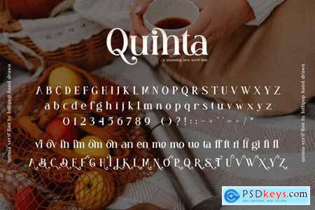 Quinta Serif Font