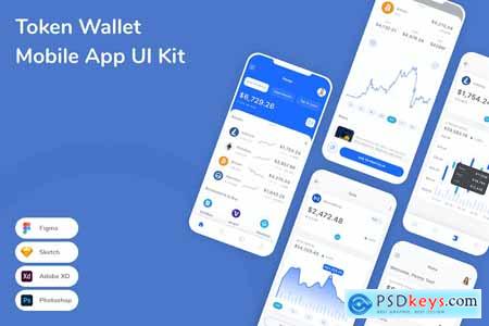 Token Wallet Mobile App UI Kit