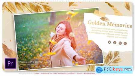 Golden Memories Romantic Slideshow 43948822