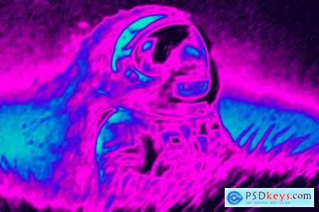 Thermal Heat Map Photoshop Action
