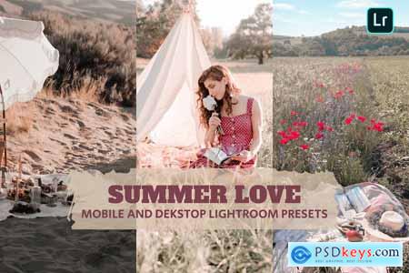 Summer Love Lightroom Presets Dekstop and Mobile