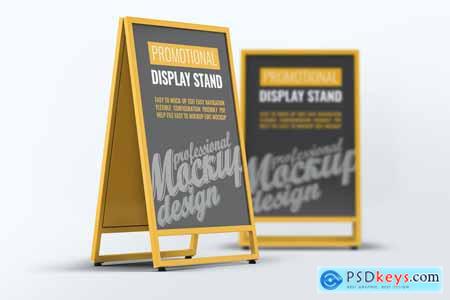 Promotional Display Stand Mock-Up