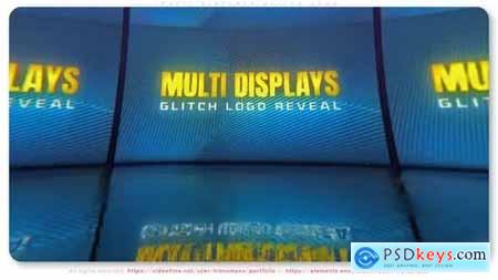 Multi Displays Glitch Logo 44809767