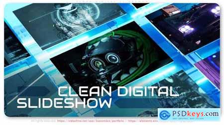 Clean Digital Slideshow 44746767