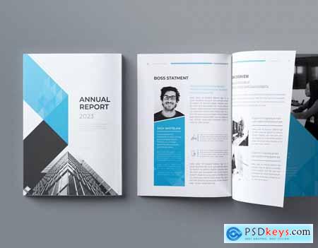 Annual Report Word InDesign