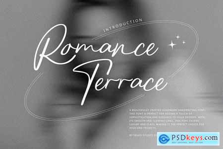 Romance Terrace - Luxury Script Brush Font