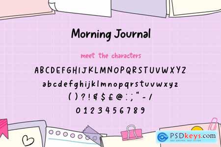 Morning Journal Font